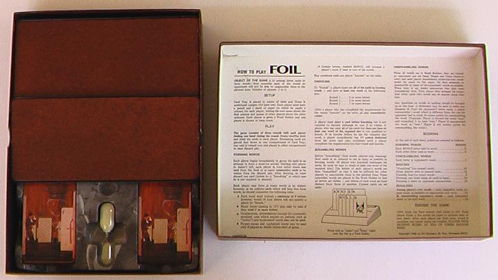 Foil 3M Bookshelf Game