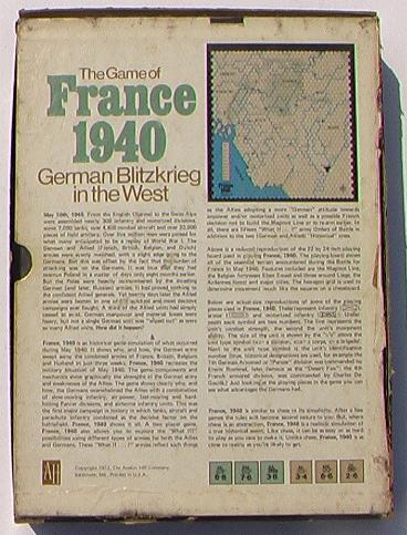 Avalon Hill France, 1940